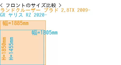 #ランドクルーザー プラド 2.8TX 2009- + GR ヤリス RZ 2020-